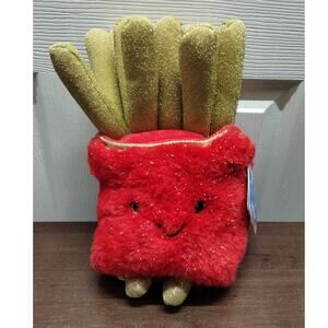 FAO Schwarz 11" Glow Brights Plush LED Lights & Sound French Fries Stuffed Toy